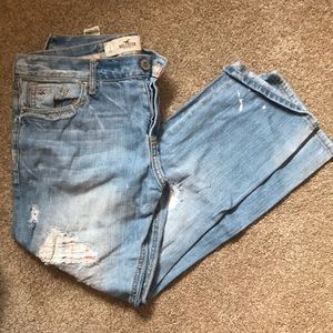 Hollister boyfriend style jeans